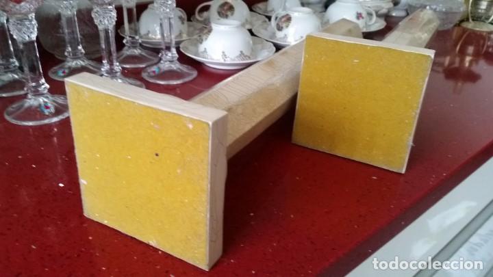 Antig&uuml;edades: Pareja de columnas decorativas, imitando m&aacute;rmol. - Foto 9