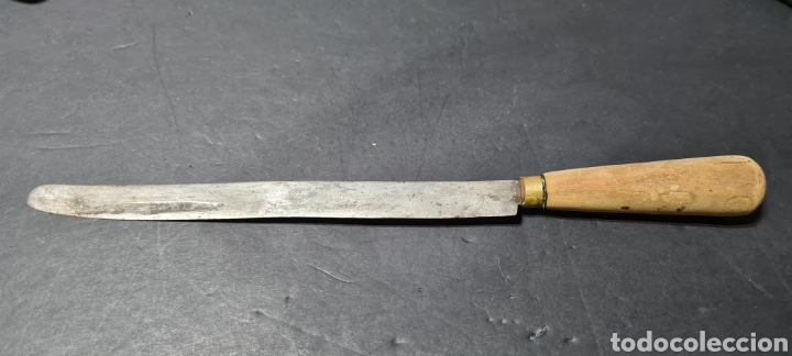 Antig&uuml;edades: Antiguo cuchillo. 34 cm. Aprox. - Foto 1
