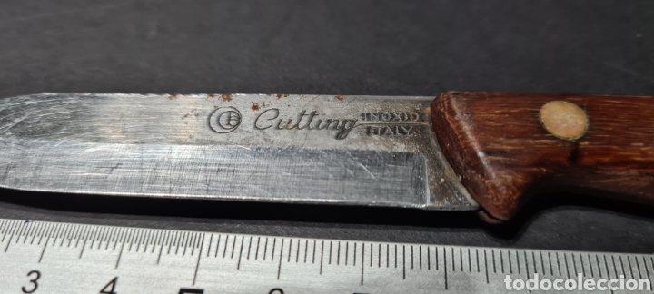 Antig&uuml;edades: Cuchillo Cutting. Made in Italy. - Foto 7