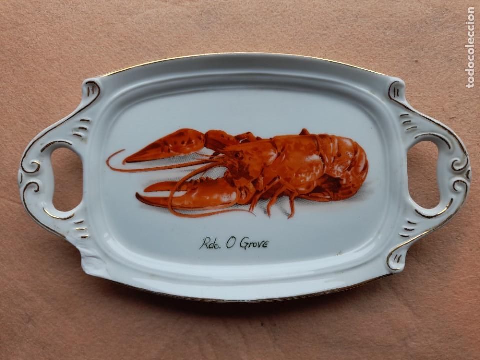Antig&uuml;edades: Bandeja Langosta. Rdo. O Grove - Foto 1
