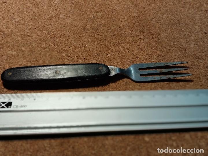Antig&uuml;edades: ANTIGUO TENEDOR PLEGABLE - Foto 4