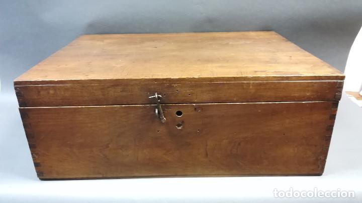 Antig&uuml;edades: CAJA DE MADERA ANTIGUA - Foto 3