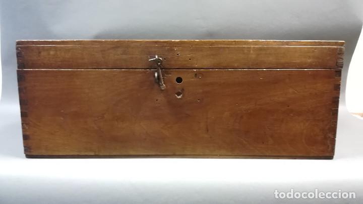 Antig&uuml;edades: CAJA DE MADERA ANTIGUA - Foto 4