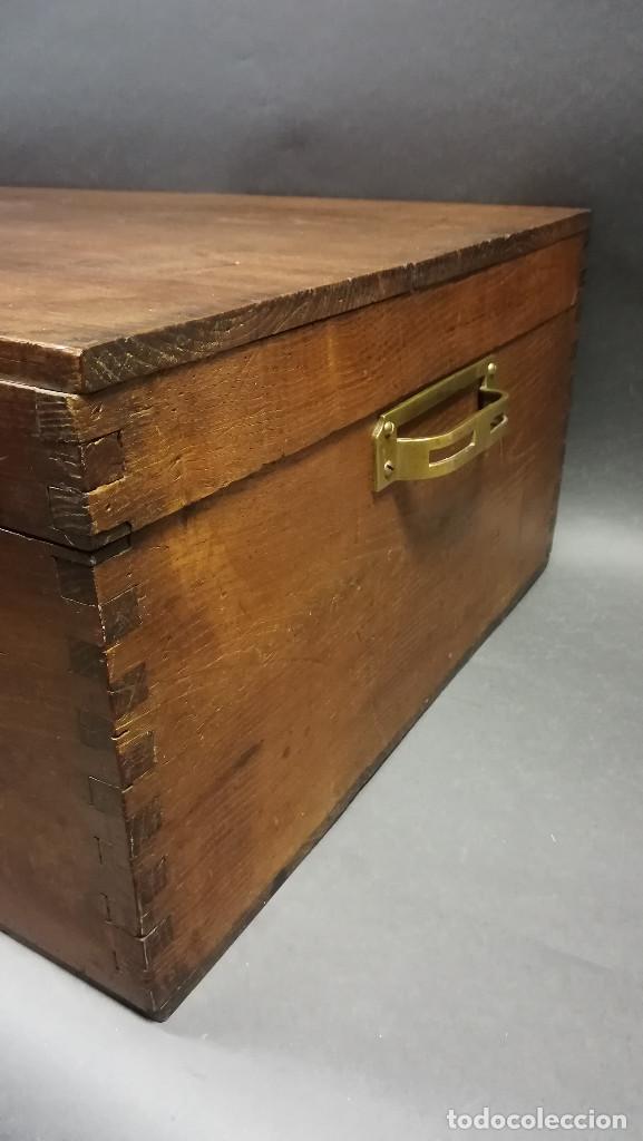 Antig&uuml;edades: CAJA DE MADERA ANTIGUA - Foto 5