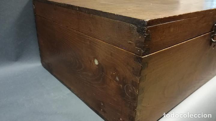 Antig&uuml;edades: CAJA DE MADERA ANTIGUA - Foto 7