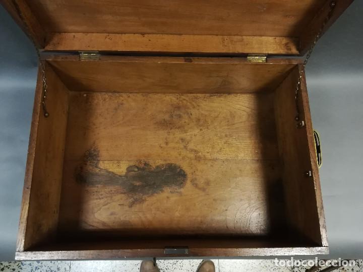 Antig&uuml;edades: CAJA DE MADERA ANTIGUA - Foto 8