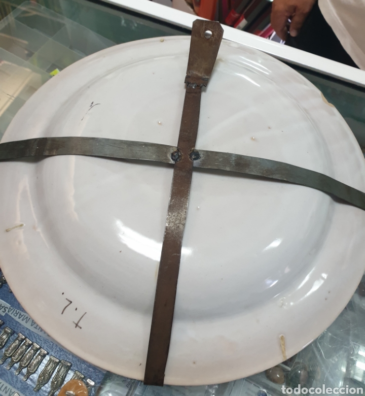 Antig&uuml;edades: Plato ceramica T.L - Foto 2