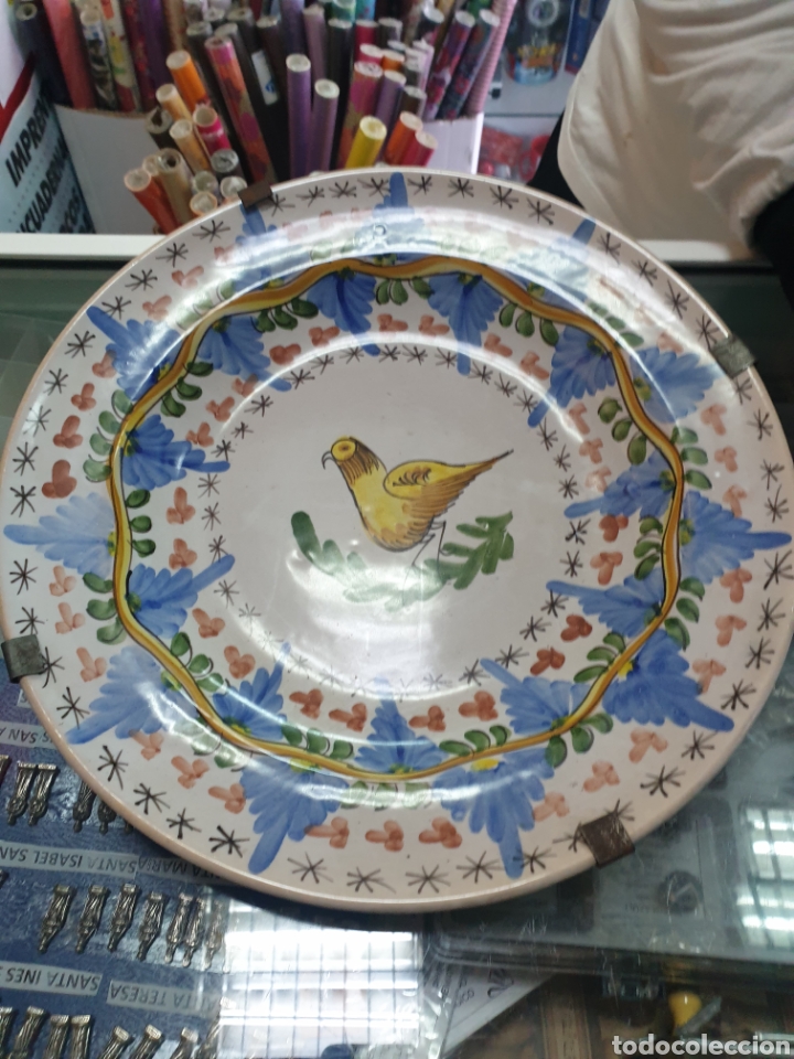 Antig&uuml;edades: Plato ceramica T.L - Foto 1