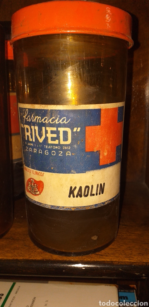Antig&uuml;edades: Frasco farmacia - Foto 1