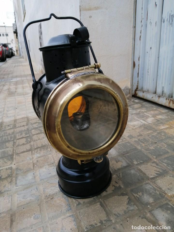 Antig&uuml;edades: Farol Antiguo RENFE - Foto 4