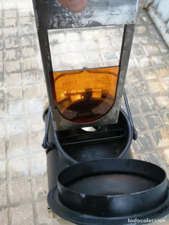 Antig&uuml;edades: Farol Antiguo RENFE - Foto 6