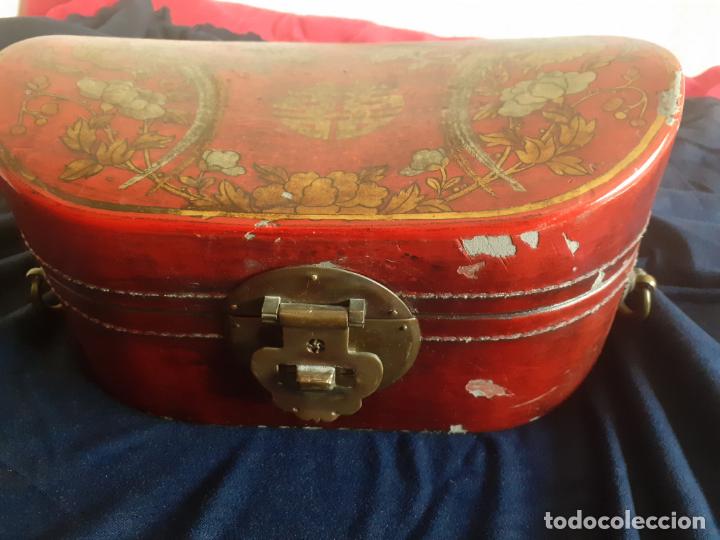 Antig&uuml;edades: Baul almohada chino - Foto 12