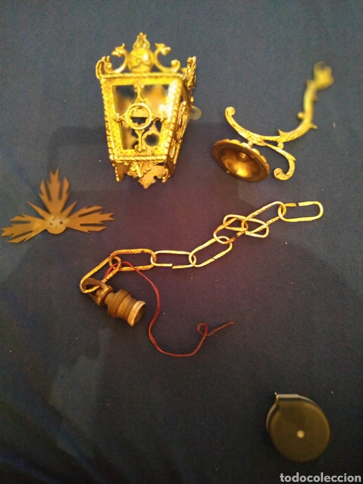 Antig&uuml;edades: Sagrado Coraz&oacute;n de Jes&uacute;s figura - Foto 9