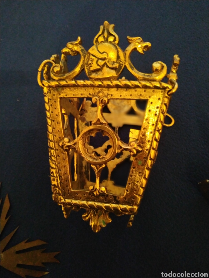 Antig&uuml;edades: Sagrado Coraz&oacute;n de Jes&uacute;s figura - Foto 10