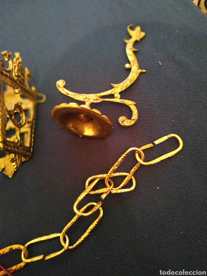 Antig&uuml;edades: Sagrado Coraz&oacute;n de Jes&uacute;s figura - Foto 12
