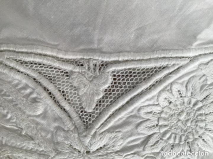 Antig&uuml;edades: ANTIGUO MANTEL DE ALTAR - Foto 3