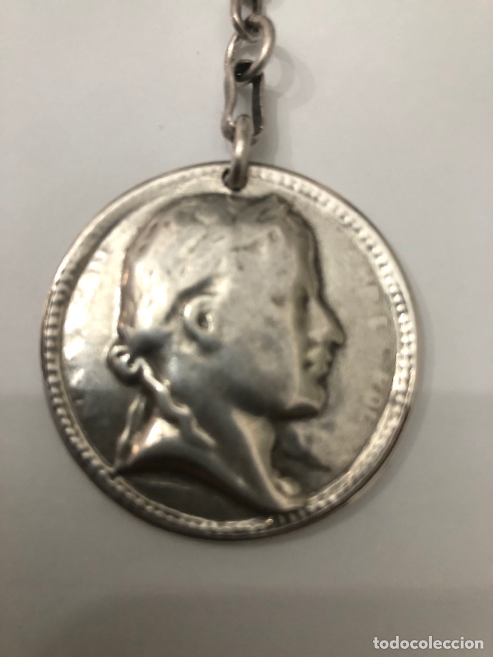 Antig&uuml;edades: Llavero de mujer de plata - Foto 2
