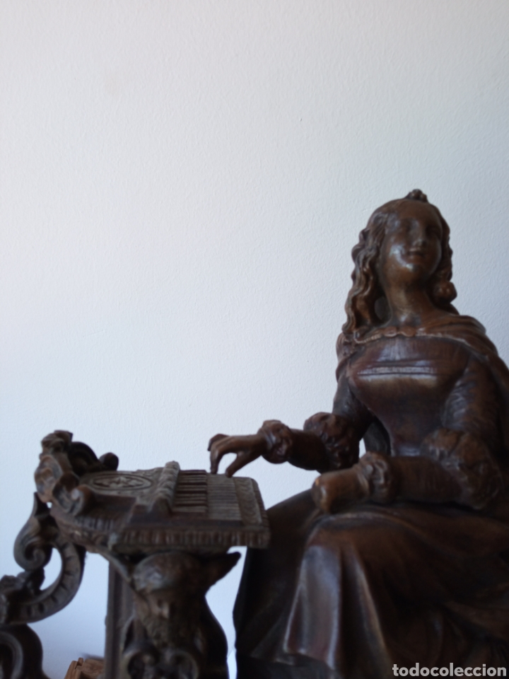 Antig&uuml;edades: Escultura en bronce, franc&eacute;s s XIX - Foto 5