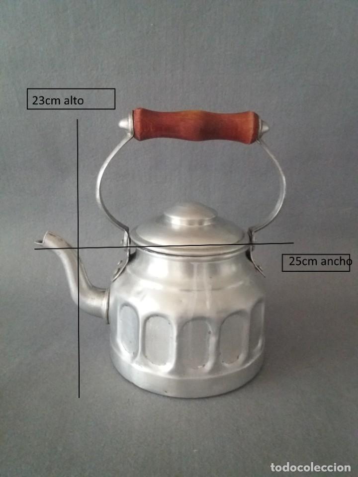 Antig&uuml;edades: cafetera de zinc - Foto 2