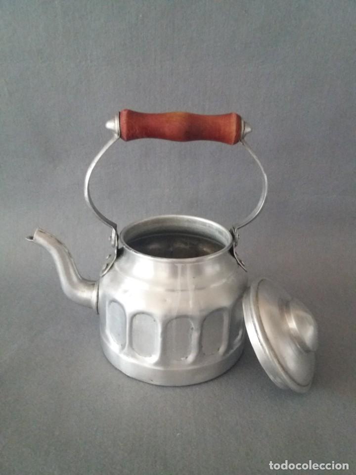 Antig&uuml;edades: cafetera de zinc - Foto 6