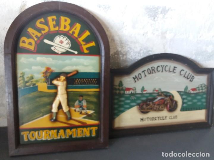 Antig&uuml;edades: PAREJA DE CUADROS DECORATIVOS - Foto 1
