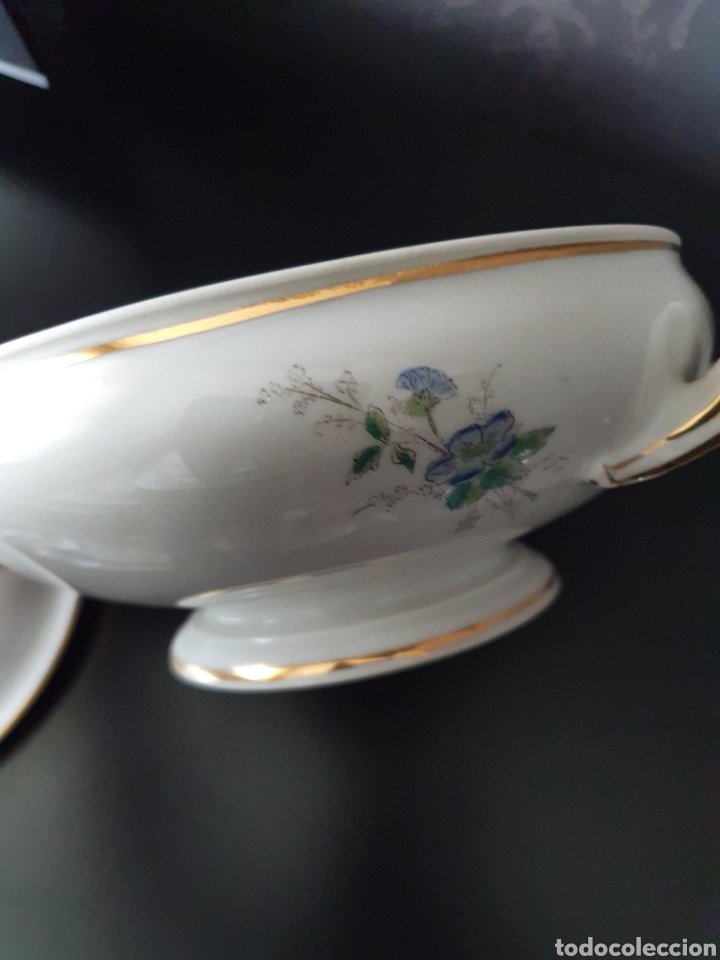 Antig&uuml;edades: Sopera Porcelana - Foto 3