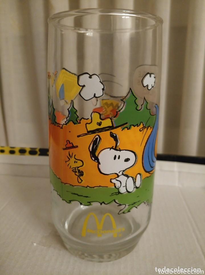 Antig&uuml;edades: Antiguo y bonito vaso snoopy McDonald's