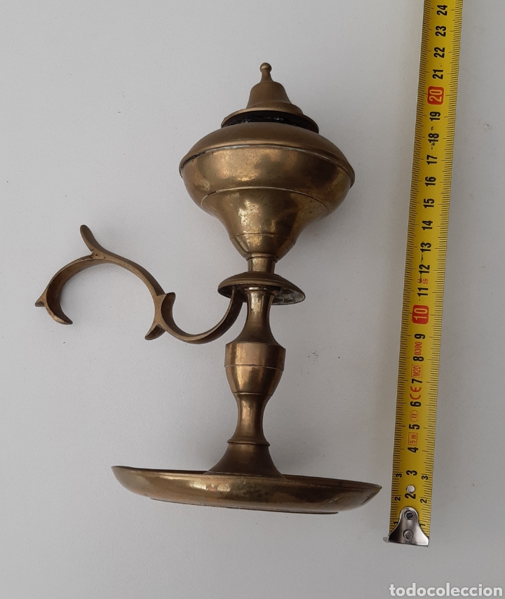 Antig&uuml;edades: Quinque de bronce - Foto 2