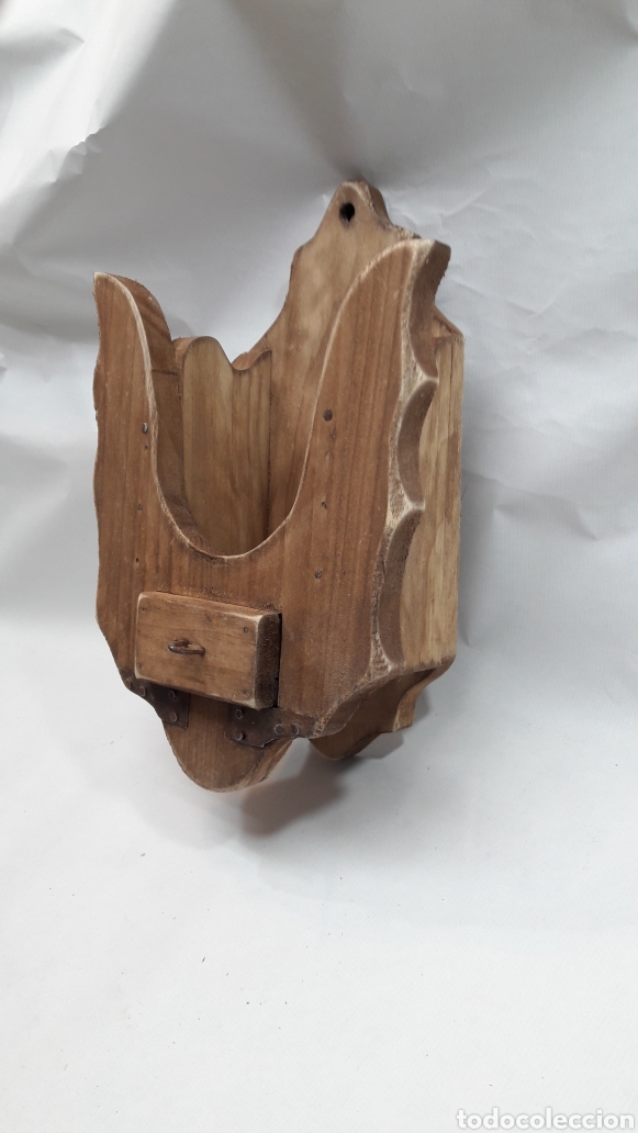 Antig&uuml;edades: ALMIRECERO DE MADERA RUSTICO - Foto 3