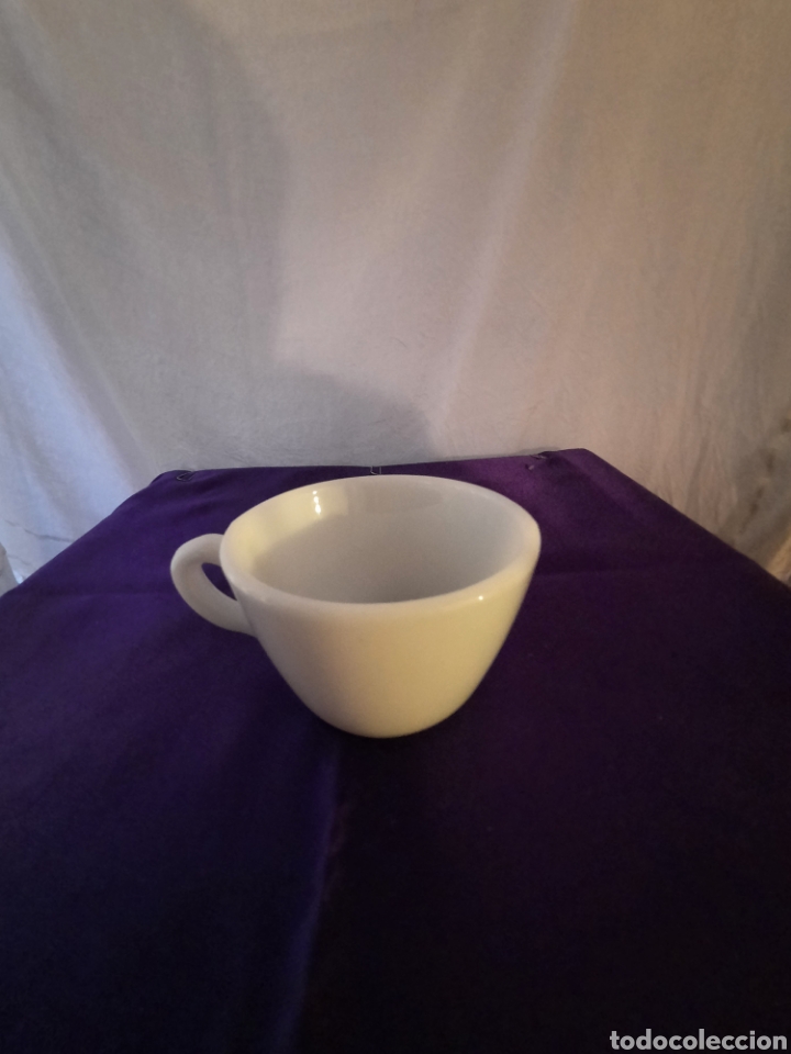 Oggetti Antichi: Taza para caf&eacute; Vidur a&ntilde;os 60 opalina. Cafeteria.