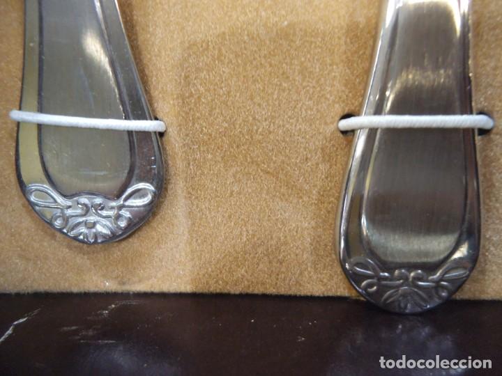 Antig&uuml;edades: CUBIERTOS - RIBERA - ( ACERO ) lazo - Foto 6