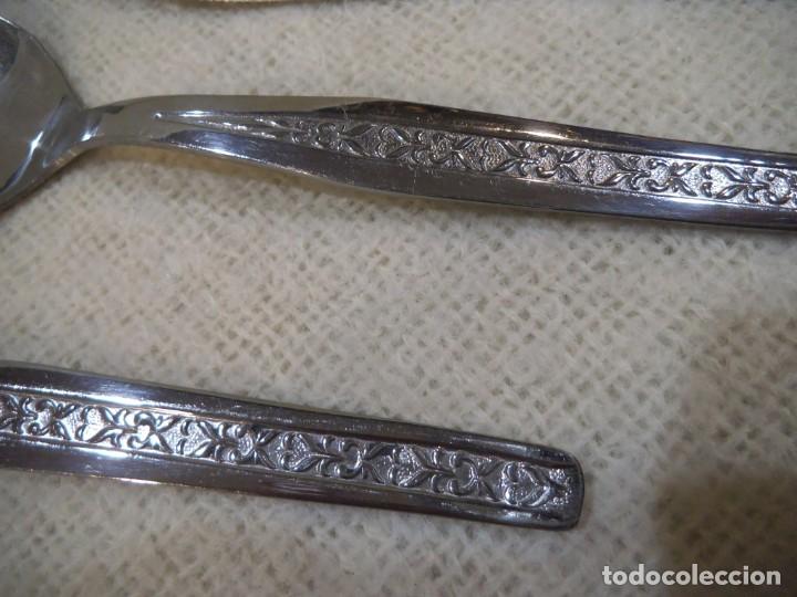 Antig&uuml;edades: CUBIERTO - RIBERA - ( ACERO ) greca - Foto 5