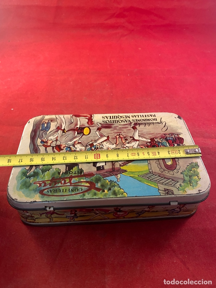 Antig&uuml;edades: Caja Bombones Vasquitos - Foto 6