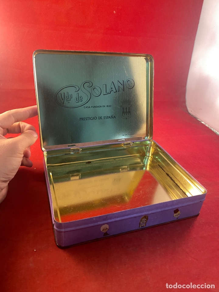 Antig&uuml;edades: Caja vda de solano - Foto 2