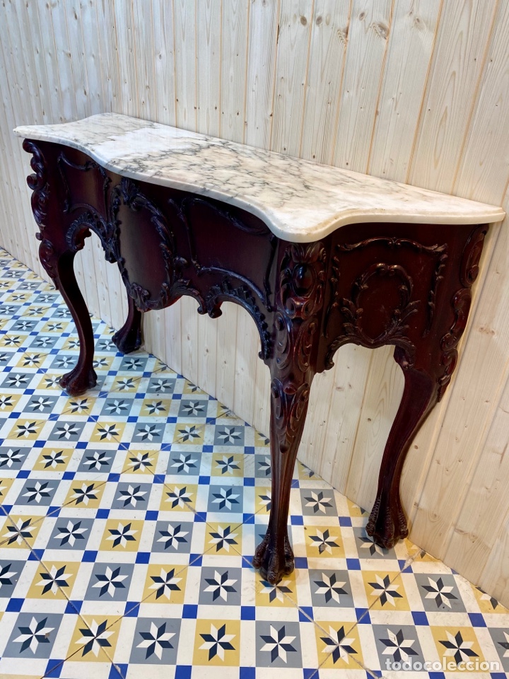 Antig&uuml;edades: ANTIGUA CONSOLA - Foto 2