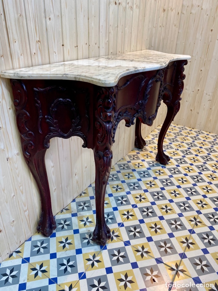 Antig&uuml;edades: ANTIGUA CONSOLA - Foto 3