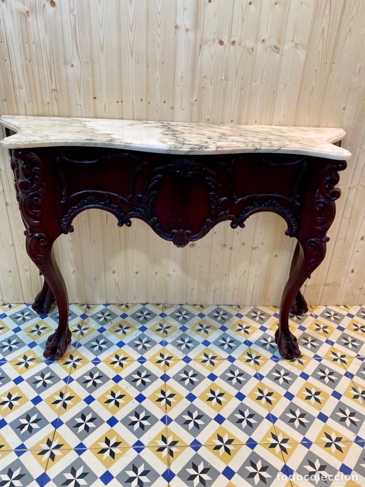 Antig&uuml;edades: ANTIGUA CONSOLA - Foto 4