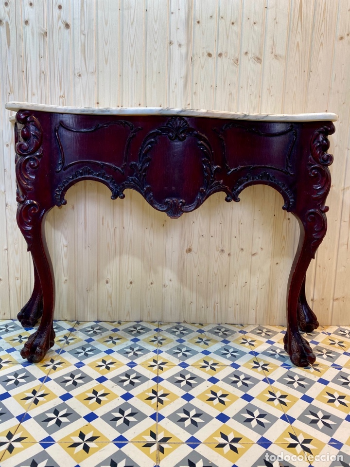 Antig&uuml;edades: ANTIGUA CONSOLA - Foto 5