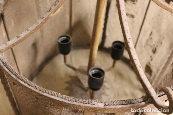 Antig&uuml;edades: gran farol de hierro - Foto 6