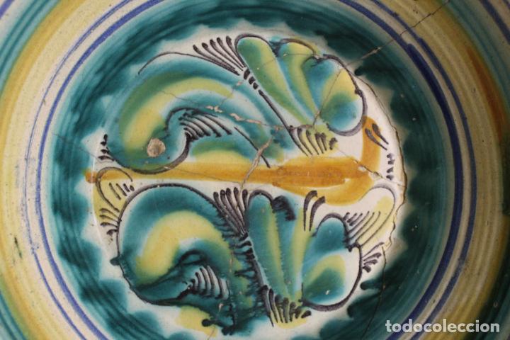Antig&uuml;edades: lebrillo de ceramica - Foto 2
