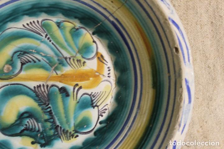 Antig&uuml;edades: lebrillo de ceramica - Foto 3