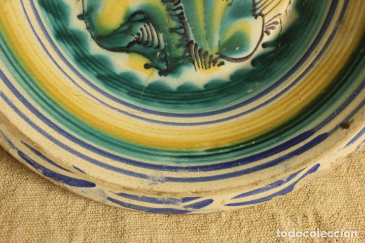 Antig&uuml;edades: lebrillo de ceramica - Foto 5