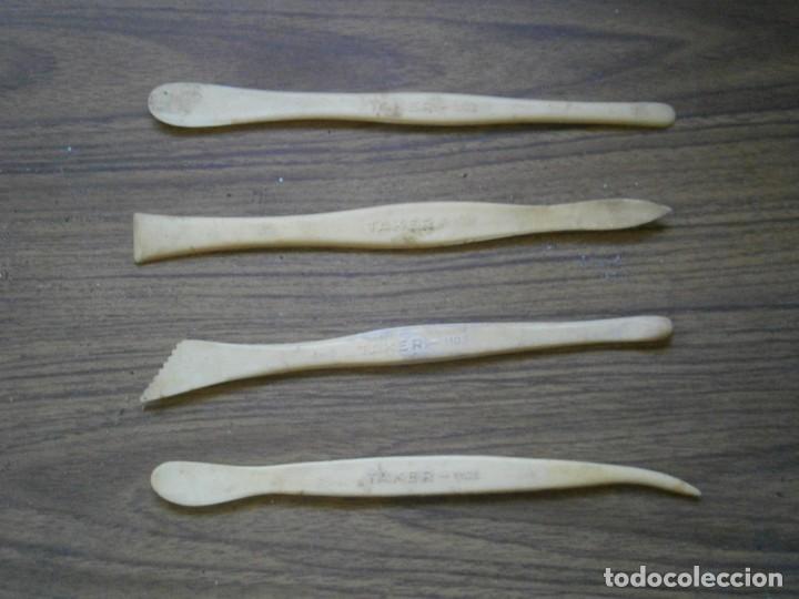Antiques: LOTE DE 4 UTENSILIOS DE REPOSTERIA MARCA TAKER. A&Ntilde;OS 70/80