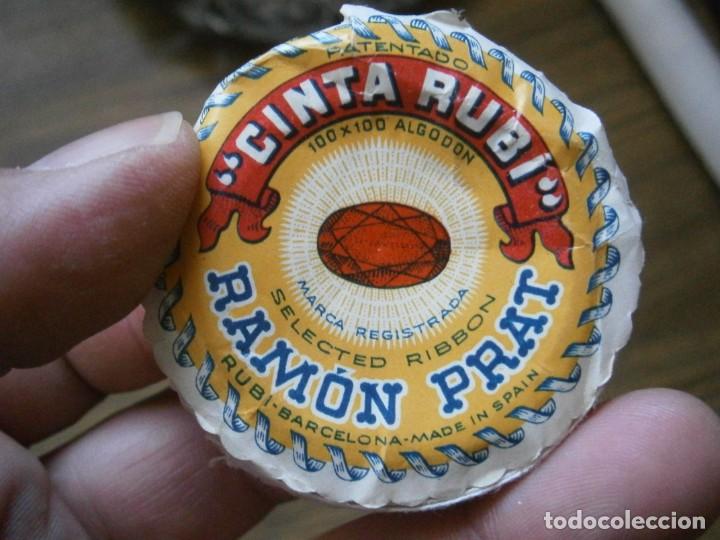 Antiques: ANTIGUA CINTA RUBI RAMON PRAT, A&Ntilde;OS 60/70