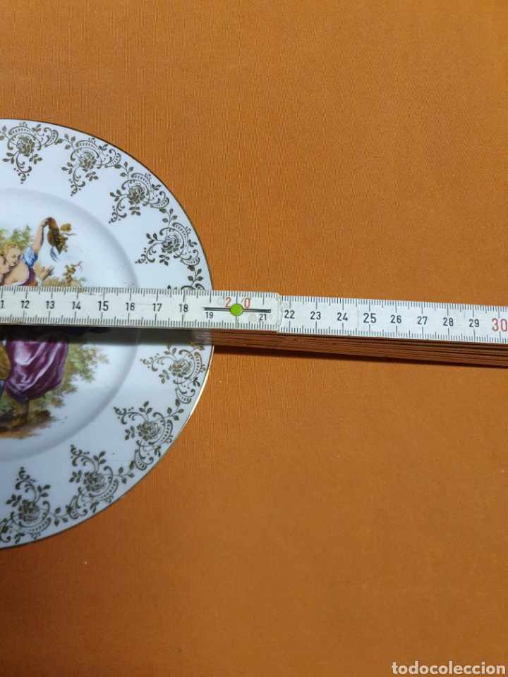 Antig&uuml;edades: Plato Porcelana Limoges - Foto 2