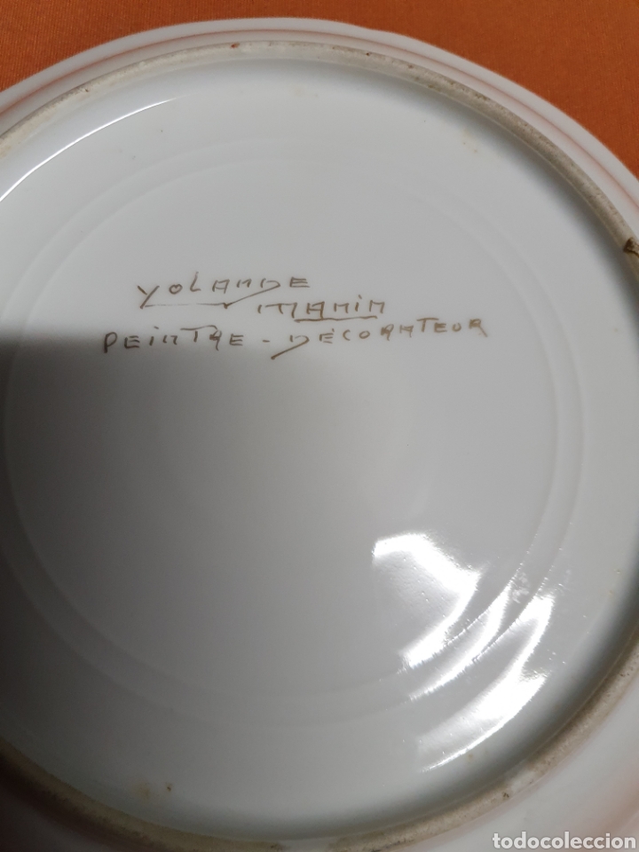 Antig&uuml;edades: Plato Porcelana - Foto 3