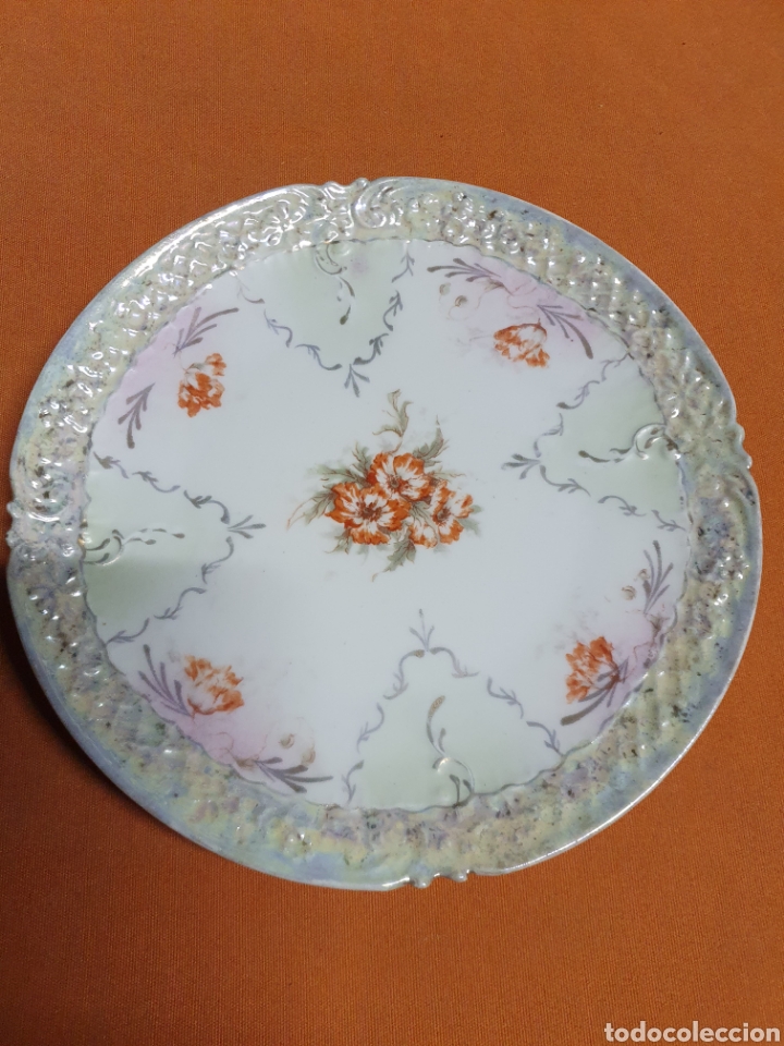 Antig&uuml;edades: Plato Porcelana - Foto 1