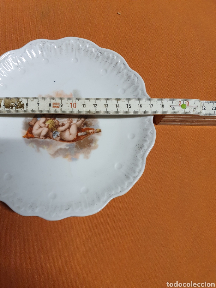 Antig&uuml;edades: Plato Porcelana - Foto 2