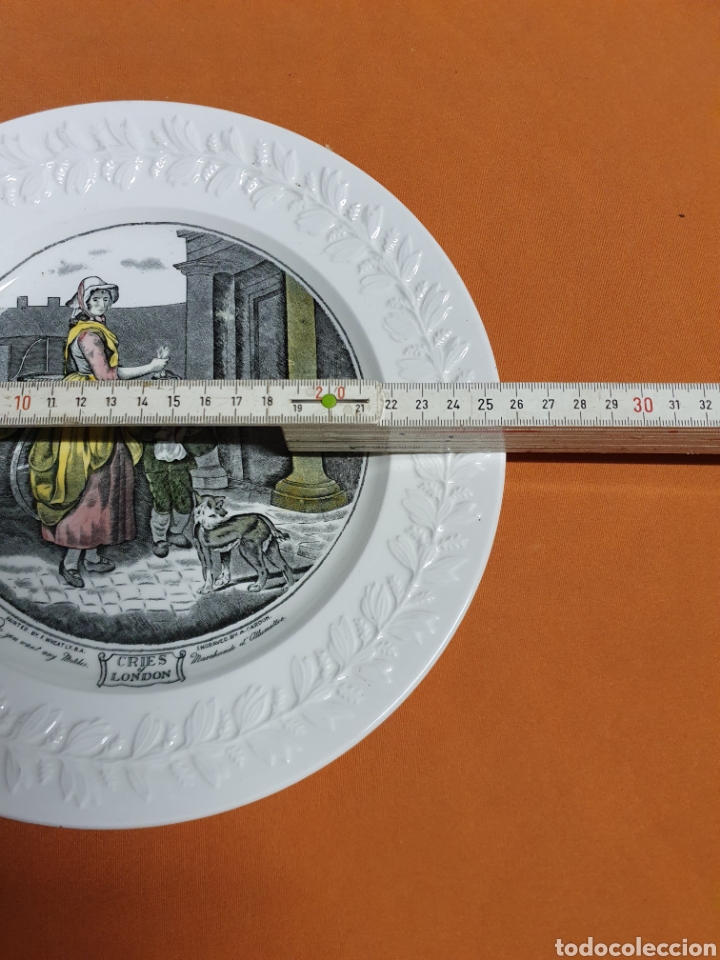Antig&uuml;edades: Plato Porcelana Inglesa - Foto 2