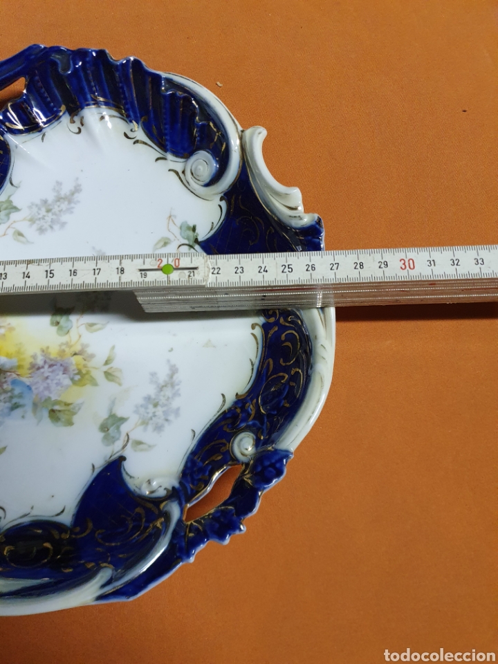 Antig&uuml;edades: Bandeja Porcelana - Foto 2